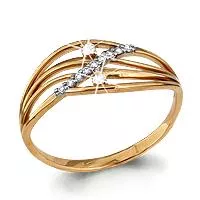 Кольцо из золота, артикул LV62246А