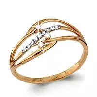 Кольцо, золото, артикул LV62244А