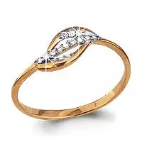 Кольцо, золото, артикул LV62241А