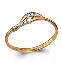 Кольцо, артикул LV62239А, золото