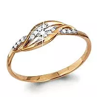 Кольцо из золота, артикул LV62237А