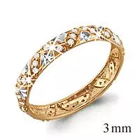 Кольцо из золота, артикул LV62225А