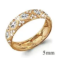 Кольцо, артикул LV62224А, золото