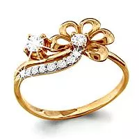 Кольцо, артикул LV62210А, золото