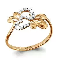 Кольцо из золота, артикул LV62206А