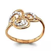 Кольцо, артикул LV62201А, золото