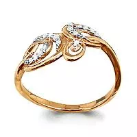 Кольцо из золота, артикул LV62200А