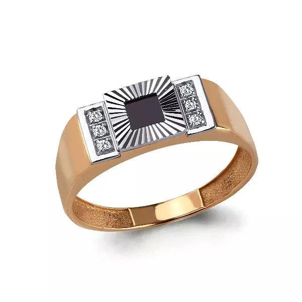 Кольцо, золото, артикул LV62186Ч