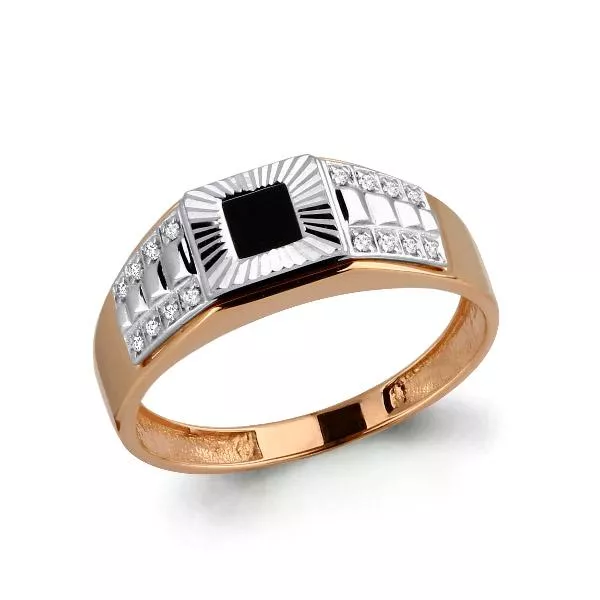 Кольцо из золота, артикул LV62181Ч