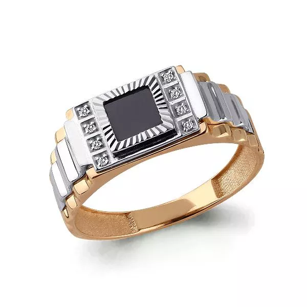 Кольцо из золота, артикул LV62180Ч