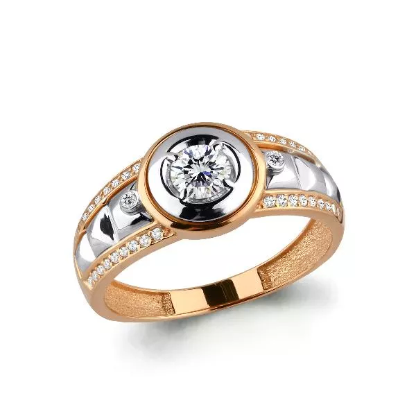 Кольцо, артикул LV62179, золото