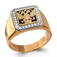 Кольцо, артикул LV62143, золото