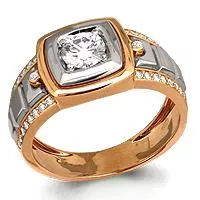 Кольцо из золота, артикул LV62141А