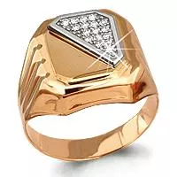 Кольцо из золота, артикул LV62121А