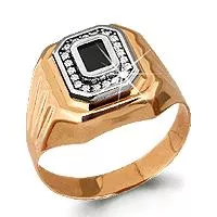 Кольцо, золото, артикул LV62110Ч