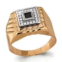 Кольцо, золото, артикул LV62107Ч