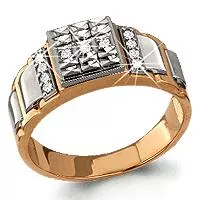 Кольцо, артикул LV62105А, золото