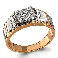 Кольцо из золота, артикул LV62100А