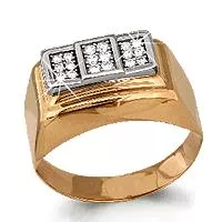 Кольцо, золото, артикул LV62097А