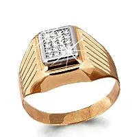 Кольцо из золота, артикул LV62082А