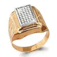 Кольцо, артикул LV62080А, золото