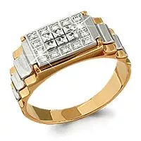 Кольцо, артикул LV62074А, золото