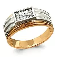 Кольцо, золото, артикул LV62073А