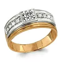 Кольцо, золото, артикул LV62071А