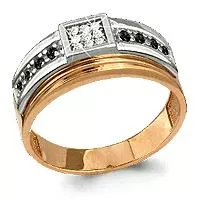 Кольцо из золота, артикул LV62069Ч