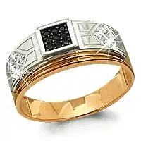 Кольцо, золото, артикул LV62067Ч