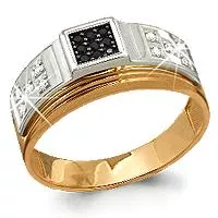 Кольцо из золота, артикул LV62066Ч