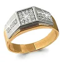 Кольцо, артикул LV62061А, золото