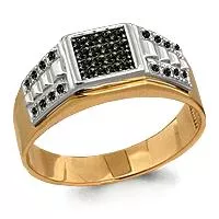 Кольцо из золота, артикул LV62060Ч