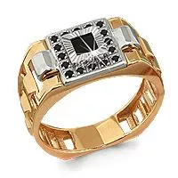 Кольцо из золота, артикул LV62053Ч