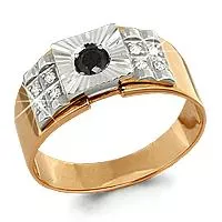 Кольцо, золото, артикул LV62047Ч