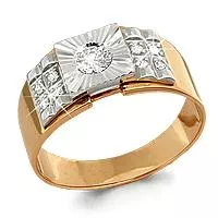 Кольцо из золота, артикул LV62047А