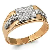 Кольцо, артикул LV62045А, золото