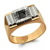 Кольцо из золота, артикул LV62040Ч