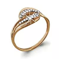 Кольцо, артикул LV61996А, золото