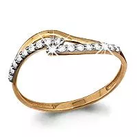 Кольцо из золота, артикул LV61975А