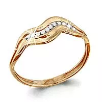 Кольцо, золото, артикул LV61941А