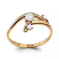 Кольцо, золото, артикул LV61915А