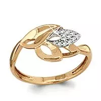 Кольцо из золота, артикул LV61867А