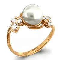 Кольцо, артикул LV61774А, золото