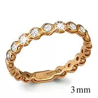 Кольцо, артикул LV61708А, золото