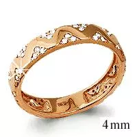 Кольцо из золота, артикул LV61694А