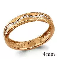 Кольцо из золота, артикул LV61688А