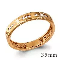 Кольцо, золото, артикул LV61680А