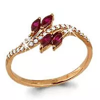 Кольцо, золото, артикул LV61640В