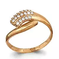 Кольцо, золото, артикул LV61627А